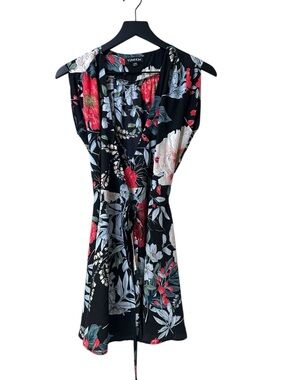 Yumi Kim Soho Mixer Petite Silk Floral Wrap Dress
